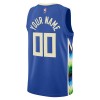 Maillot Basket Homme Milwaukee Bucks Personnalisé 2022-23 Nike City Edition Swingman
